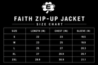 "Cherry Red" Faith Zip-Up