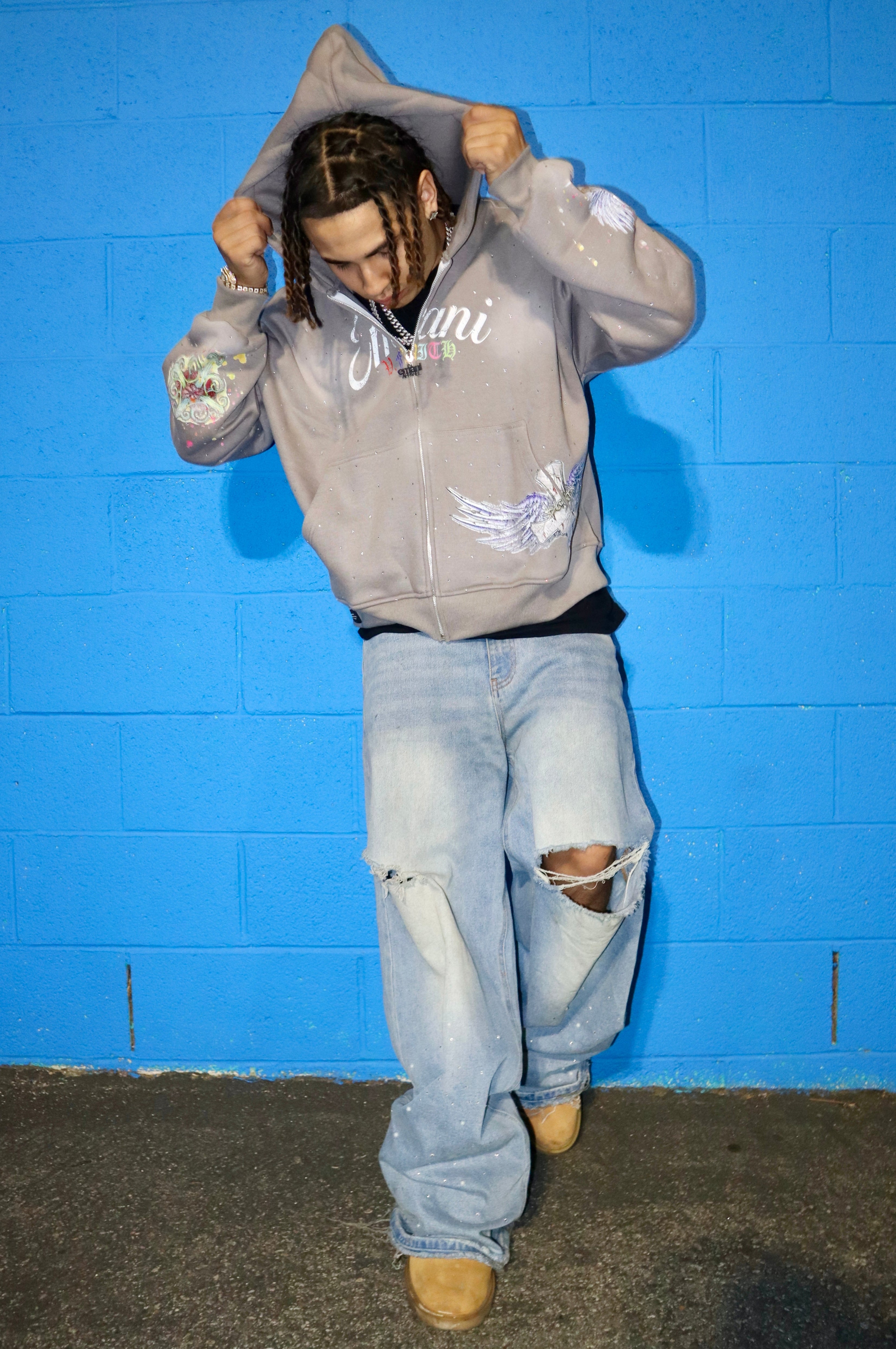 "Ash" Faith Zip-Up