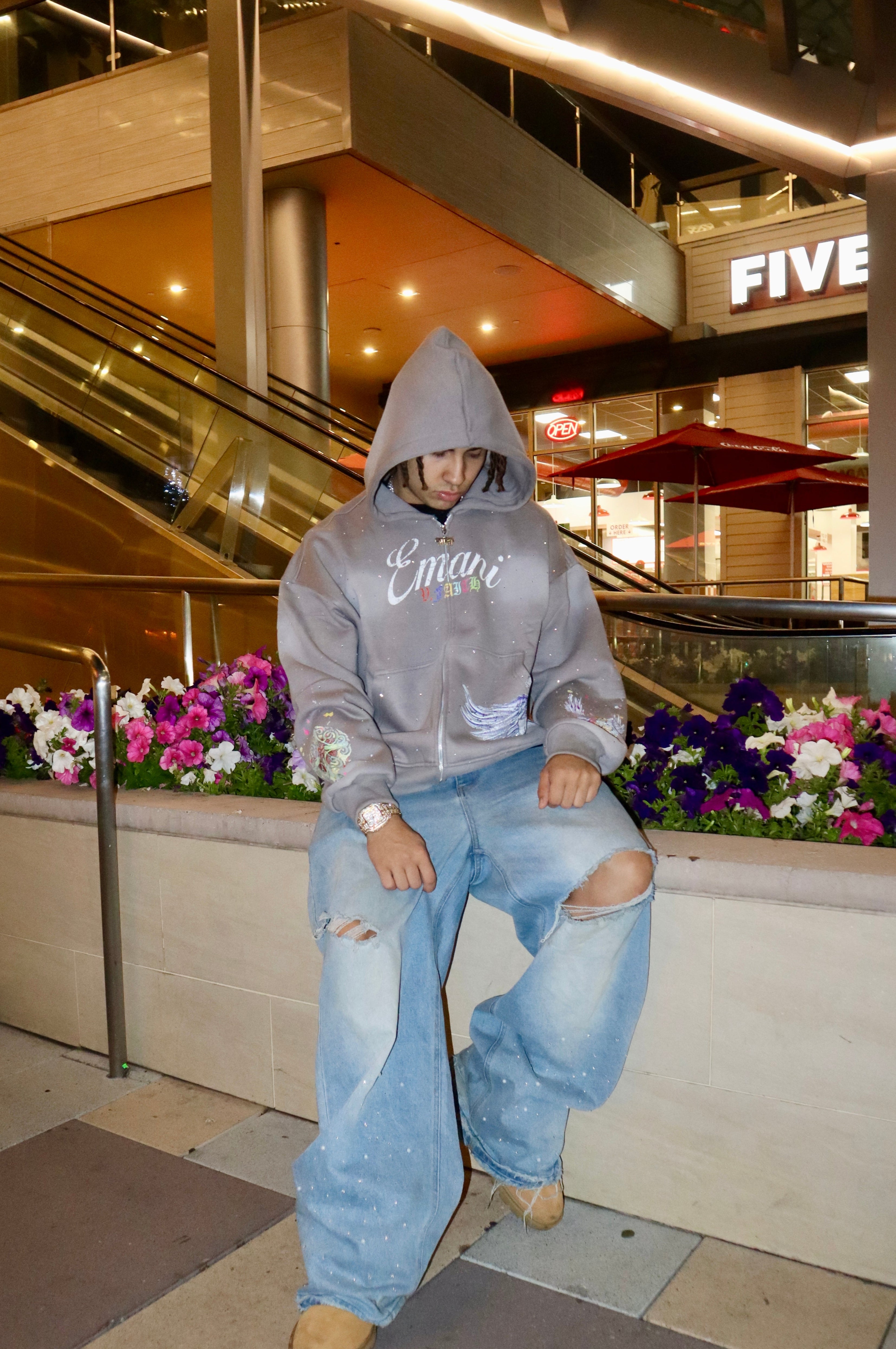 "Ash" Faith Zip-Up