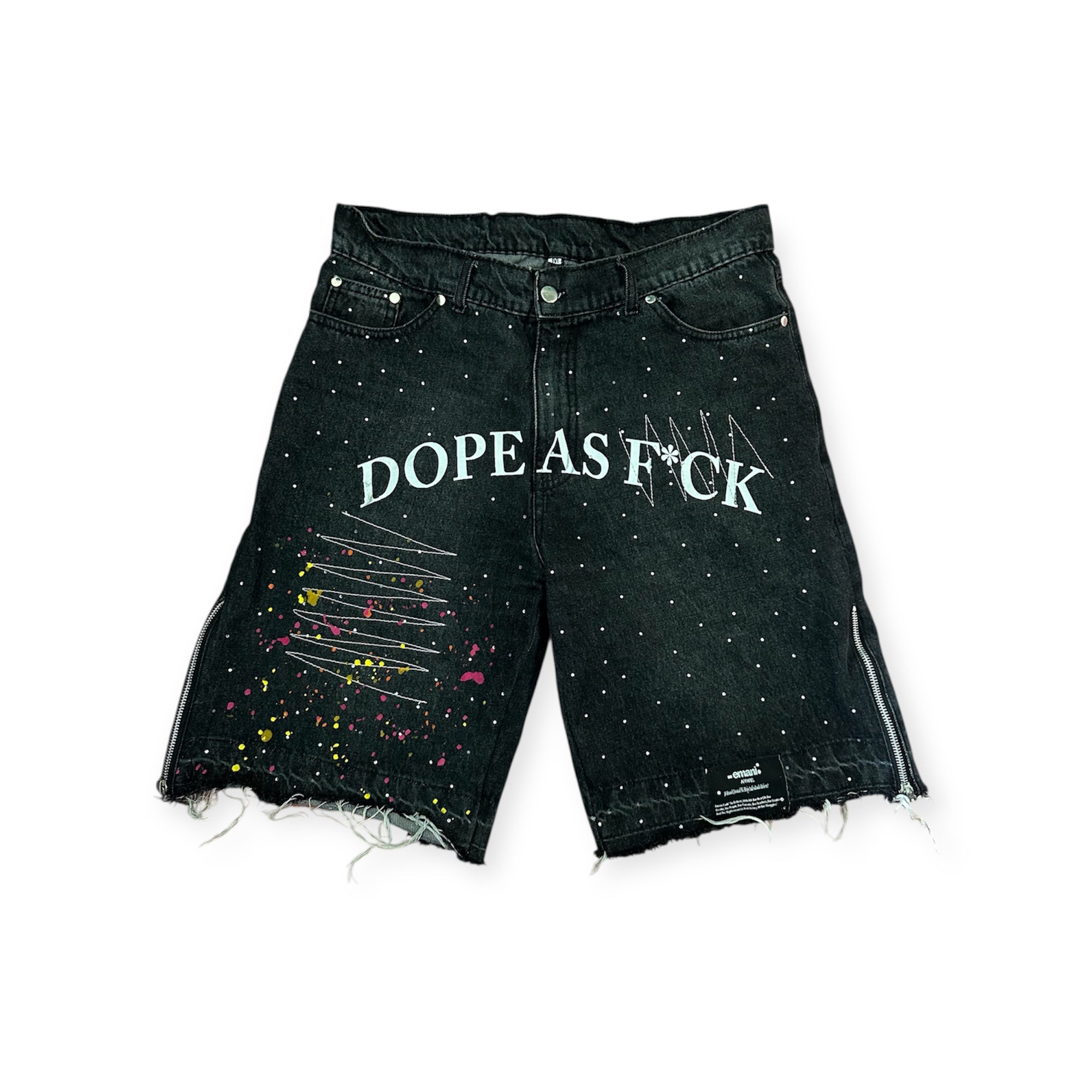 Dope Asf Denim Jorts