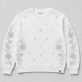 WHITE RHINESTONE SWEATER